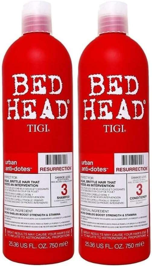 Bedhead by TIGI | Resurrection Shampoo and Conditioner Set 750 ml each (possible £8.18 with 15% S&S and 20% off voucher)