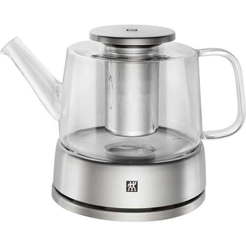 Zwilling 39500-142 Sorrento Tea and Coffee Pot – 800ml Capacity, Made from Heat-Resistant Blown Glass (Prime Day Deal), Sold By homeofbrands