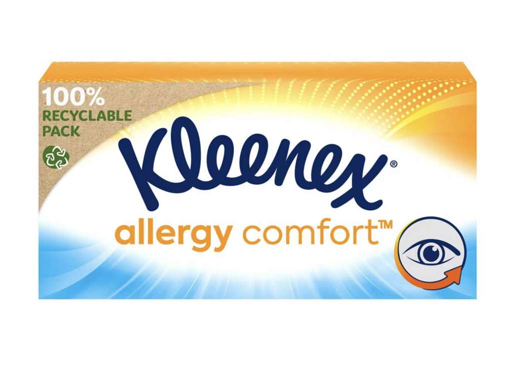 Kleenex Allergy Comfort Box 56s. Free C&C